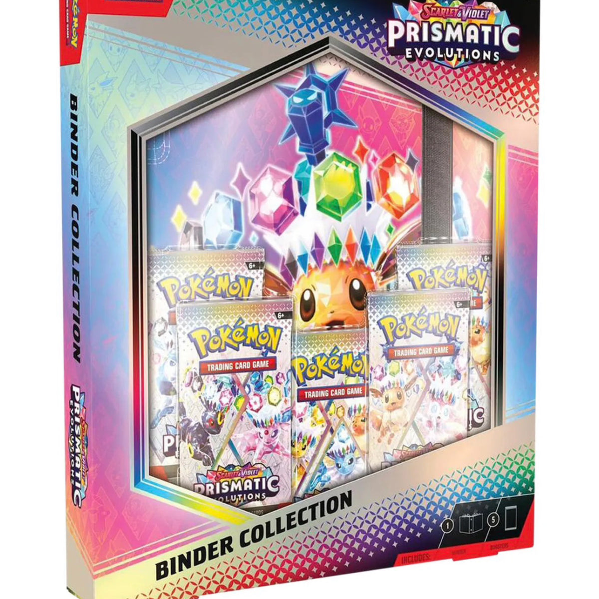 Pokémon Prismatic Evolutions Binder Collection