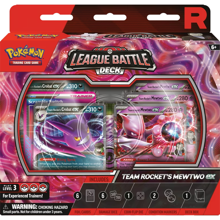 League Battle Deck Team Rocket's Mewtwo ex