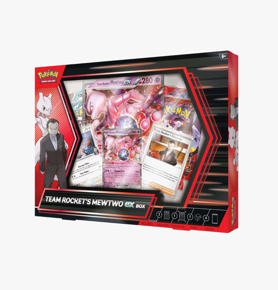 Team Rocket's Mewtwo Ex Box