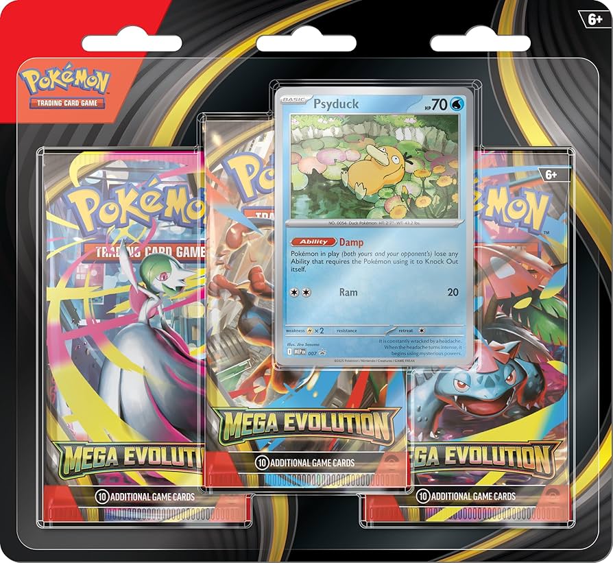 Mega Evo 3pack Blister