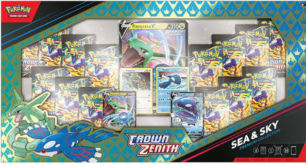 Pokemon TCG Crown Zenith Sea & Sky Premium Collection