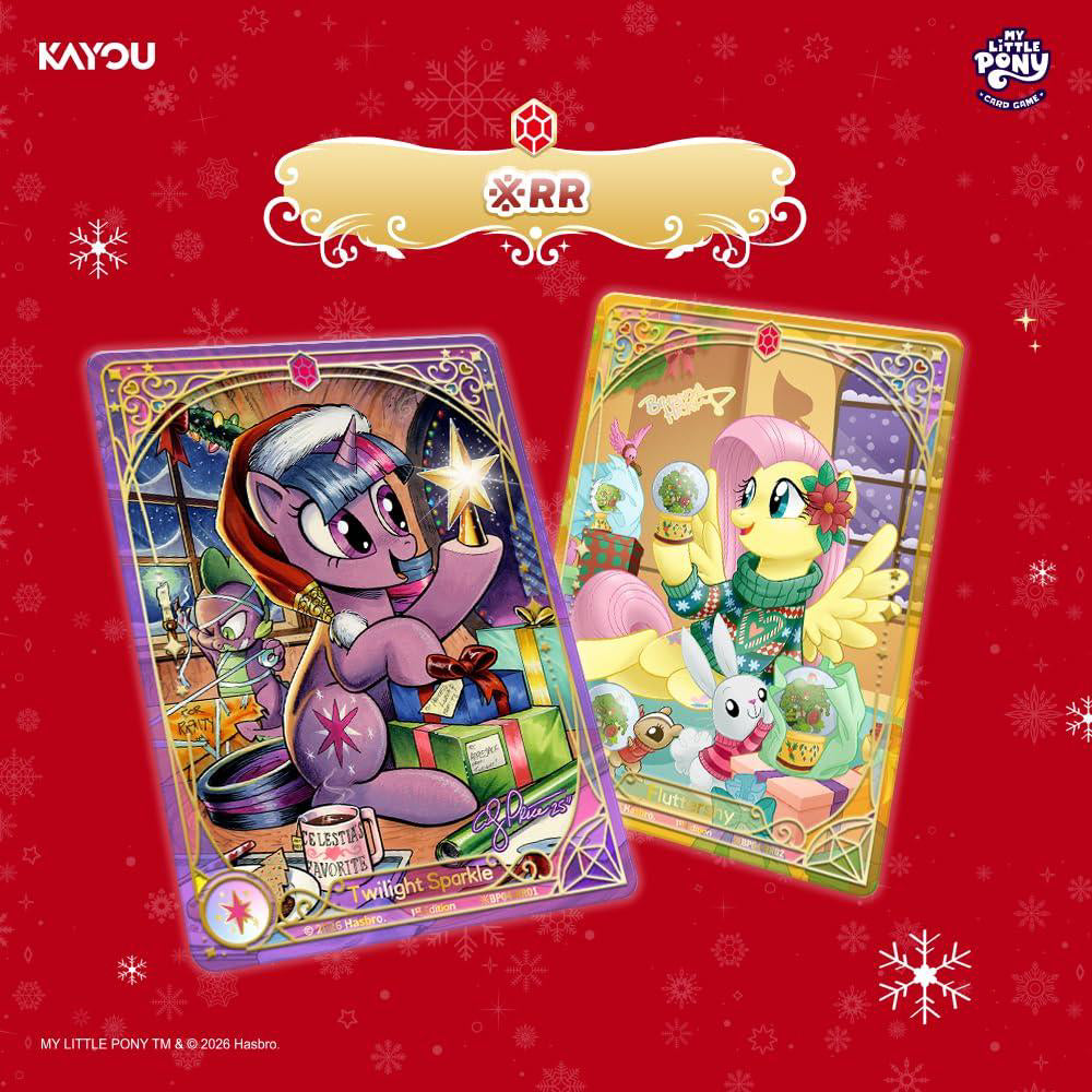 Kayou My Little Pony TCG Hearthswarming Eve Collector Box 10 packs