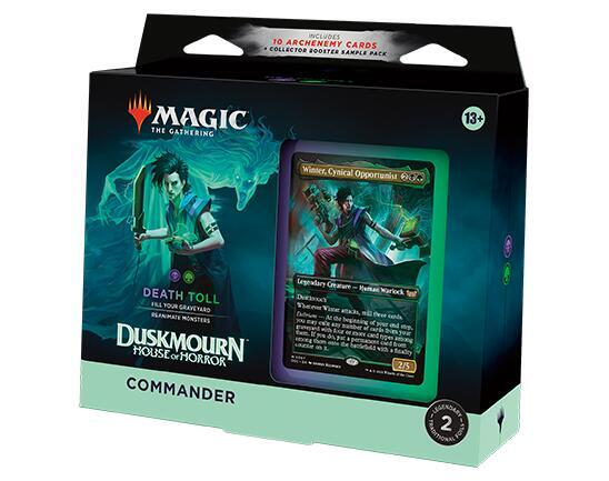 MTG Duskmourn House of Horror Commander Decks