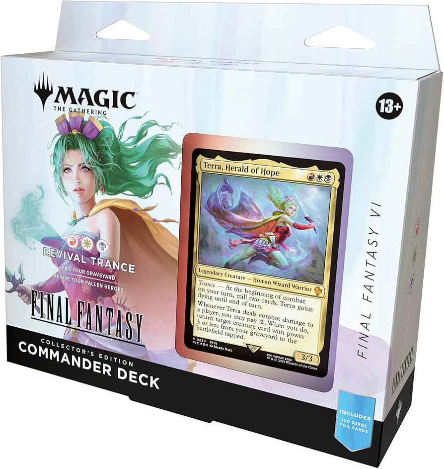 MTG Final Fantasy COLLECTORS EDITION Commander Deck