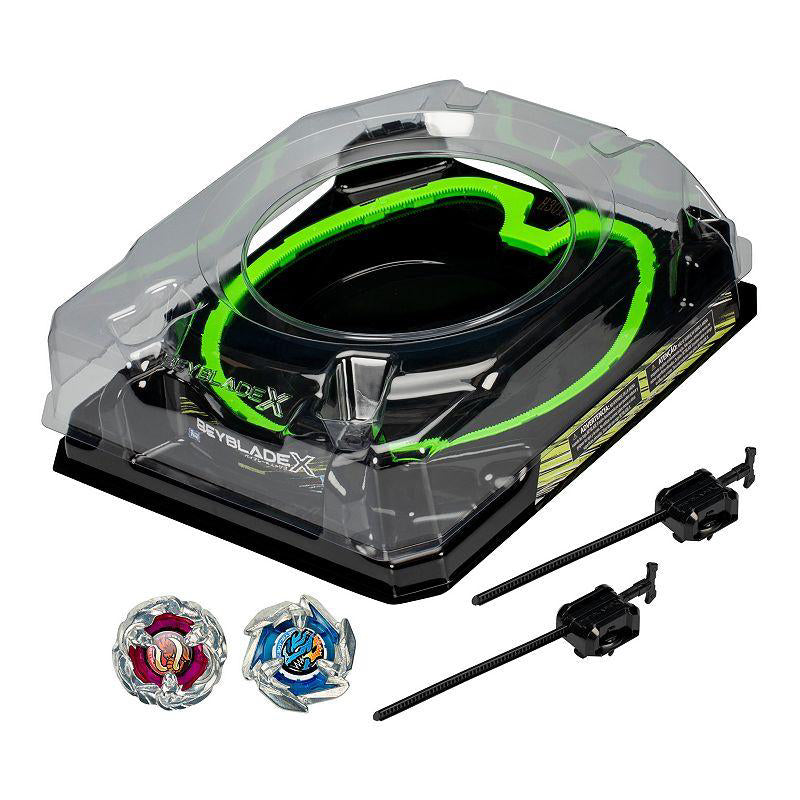 Beyblade X Xtreme Battle Set with Beystadium  2 Right-Spinning Battling Tops  and 2 Launchers