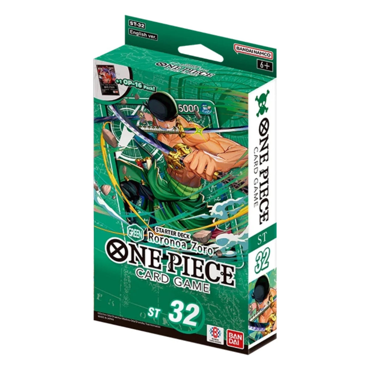 One Piece Card Game Roronoa Zoro Starter Deck ST32