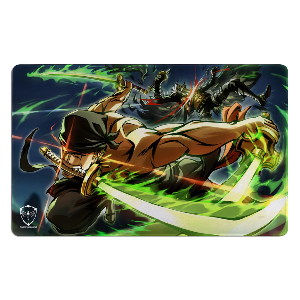 Zoro King of Hell Stitched Edge Playmat Dueling Guard