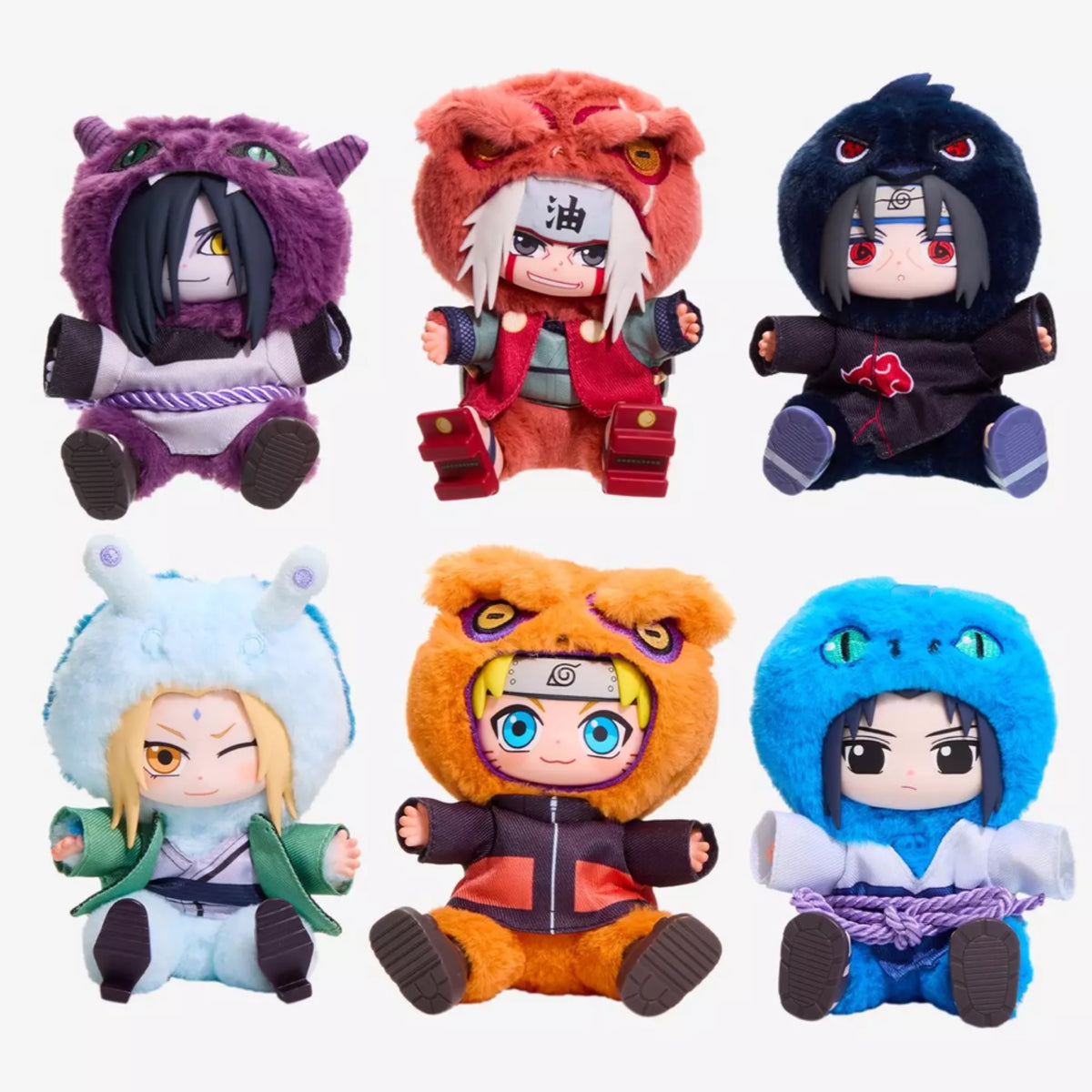 Naruto Beast Party V2 Series Vinyl Plush Blind Box