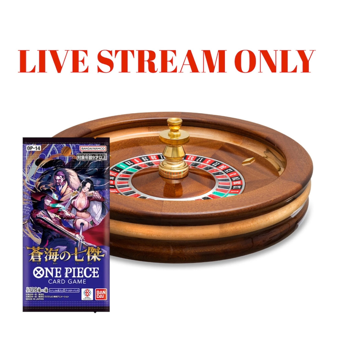 Stream Only* One Piece Roulette Wheel Spin