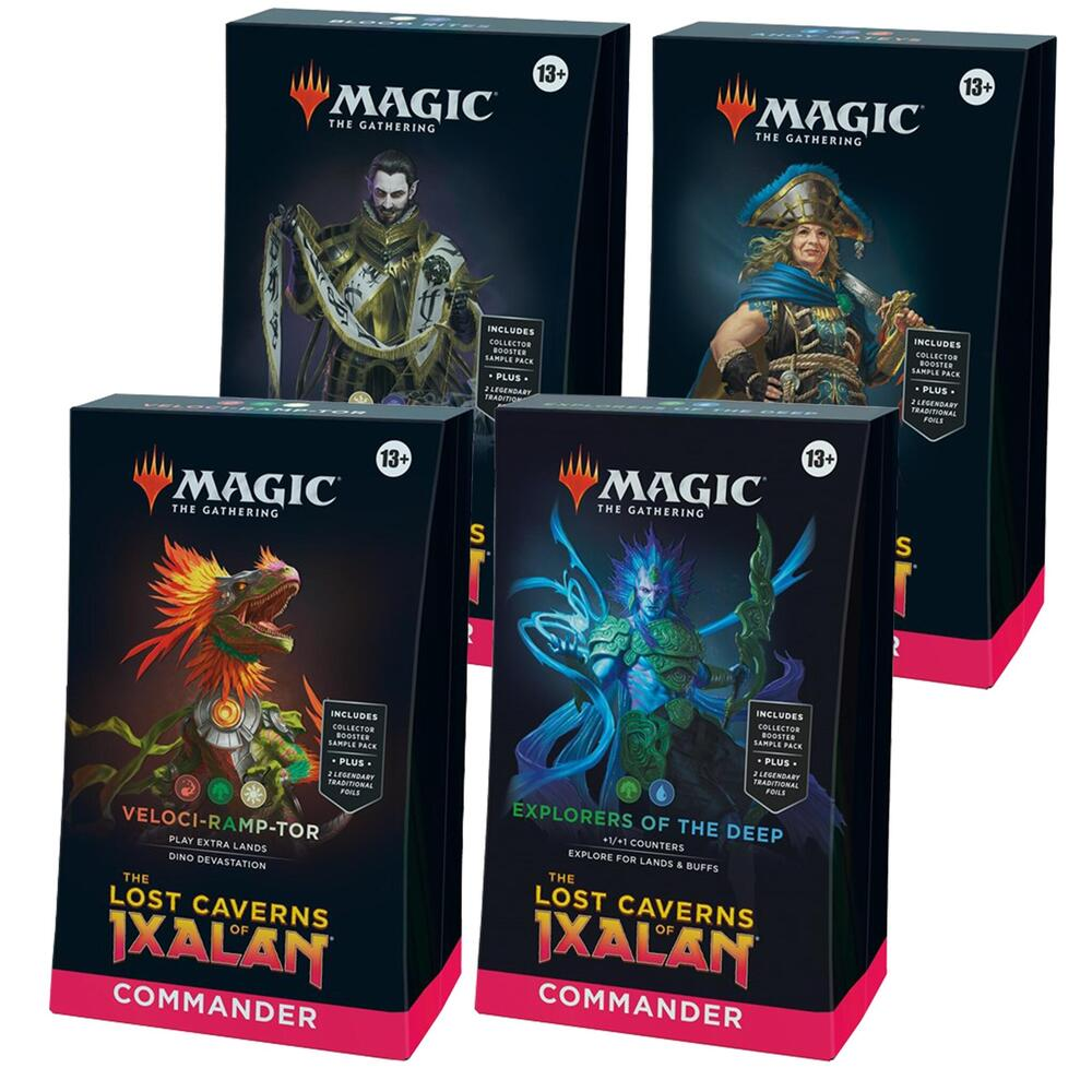 MTG the Lost Caverns of Ixalan Commander Decks