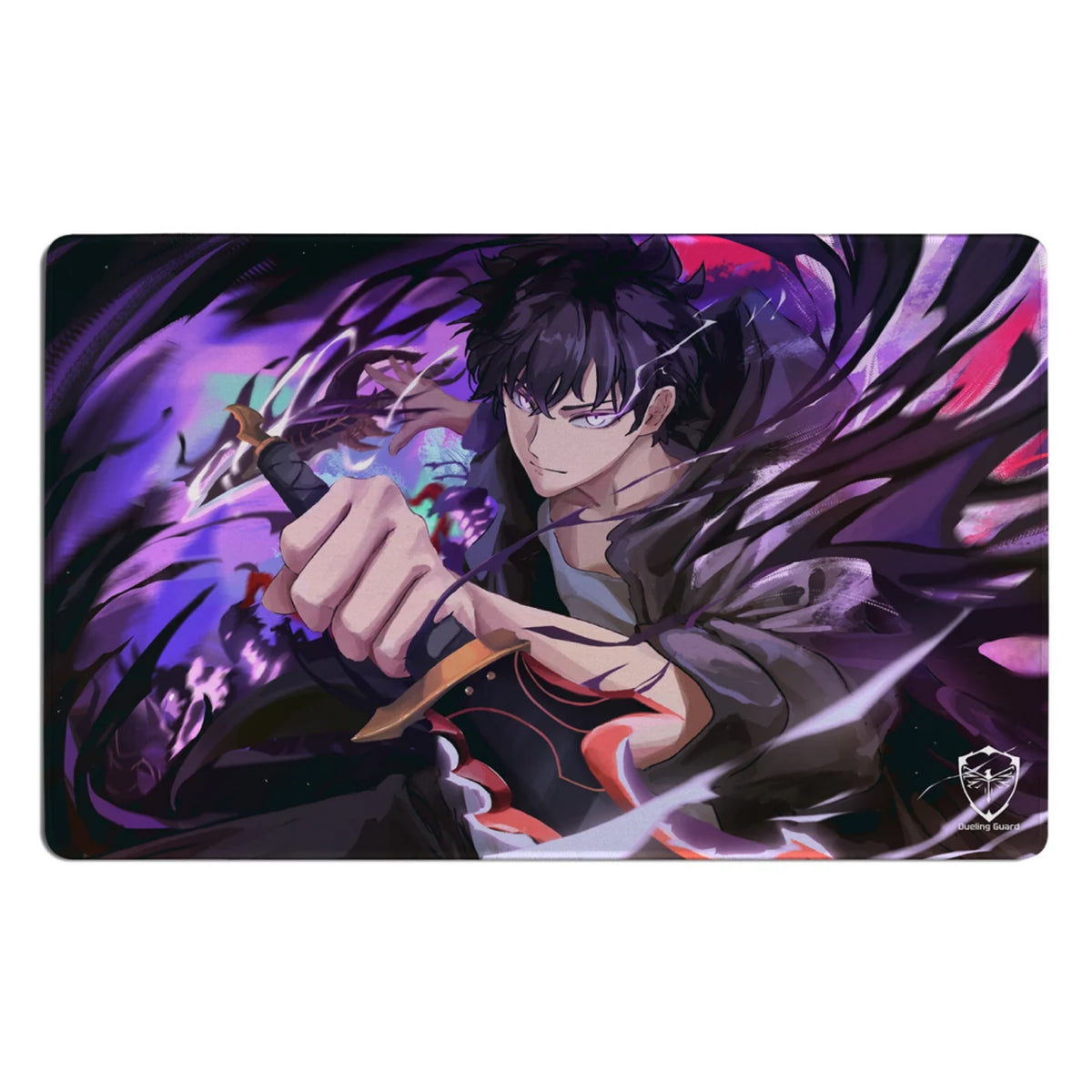 Solo Leveling Shadow Monarch Sung Jinwoo Playmat Dueling Guard