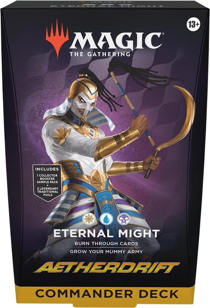 MTG Aetherdrift Commander Decks