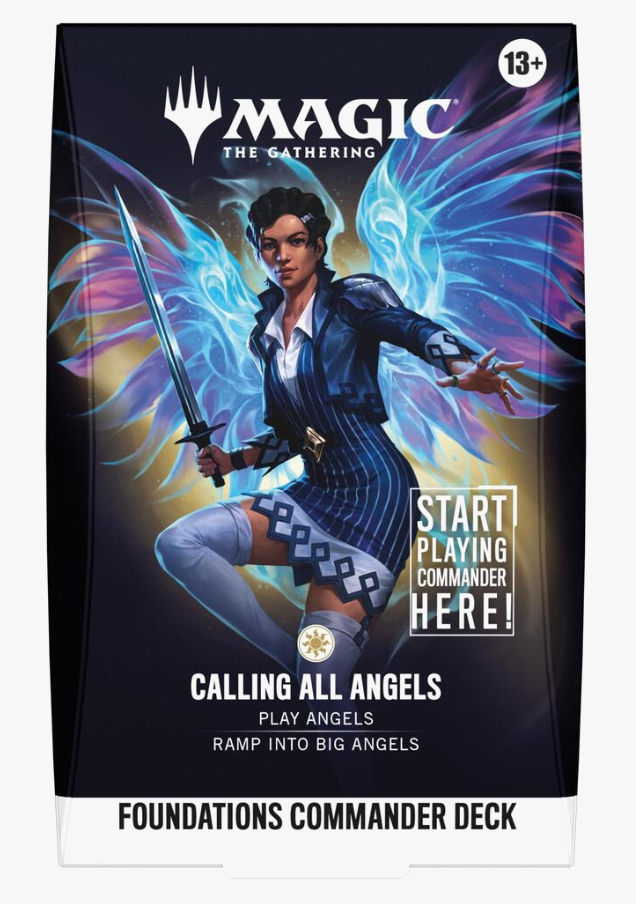 Calling All Angels Magic The Gathering Foundations Commander Deck