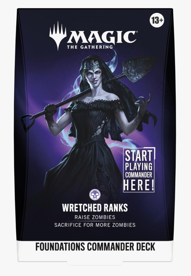 Wretched Ranks Magic The Gathering Foundations Commander Deck
