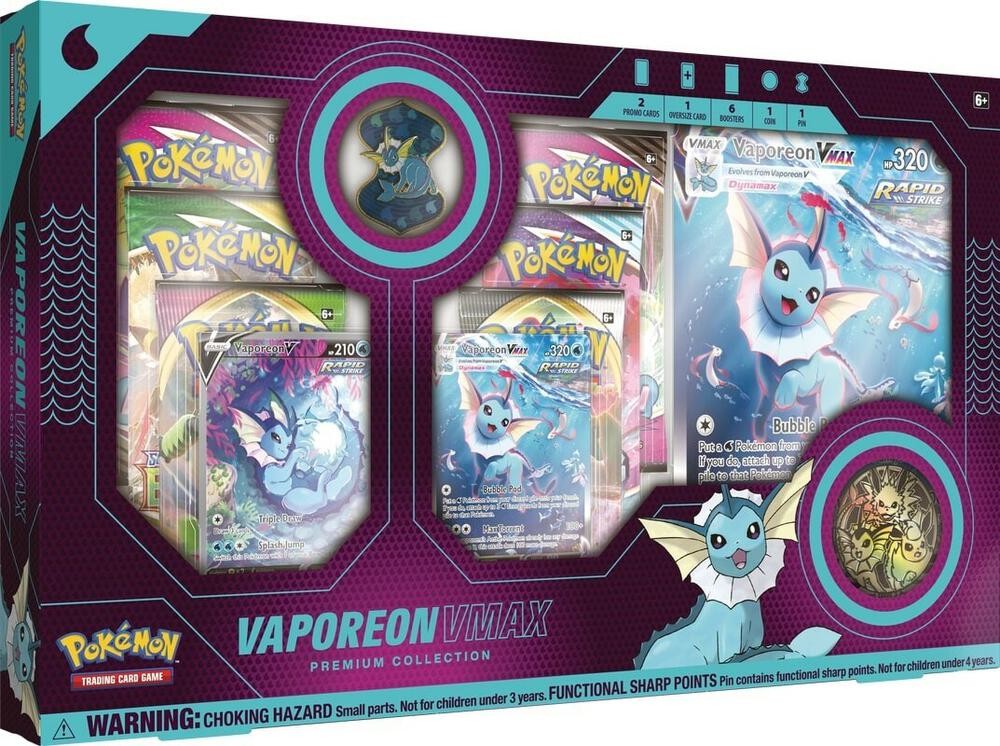 Vaporeon Vmax Premium Collection