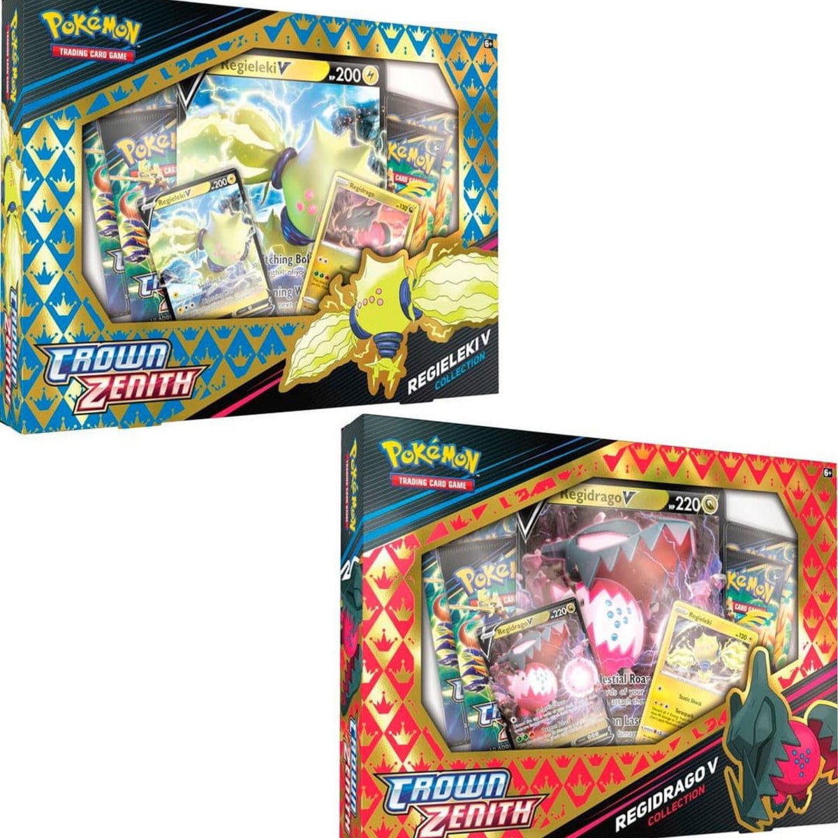 Regieleki / Regidrago Crown Zenith Collection Box