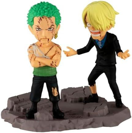 One Piece Log Stories Zoro Sanji Figure