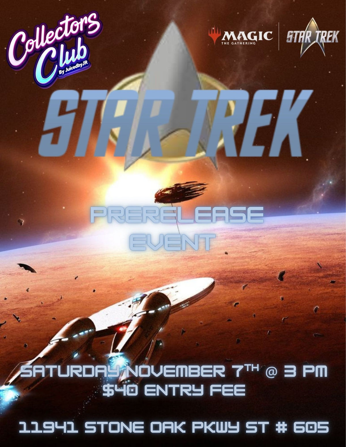Star Trek Prerelease Event - Saturday 11/7