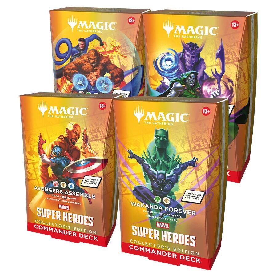 Marvel Super Heroes Commander Decks ( Collector Edition)