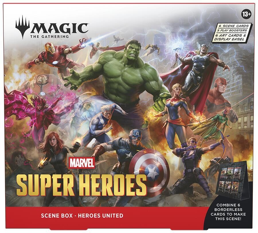 Marvel Superheroes Scene Box
