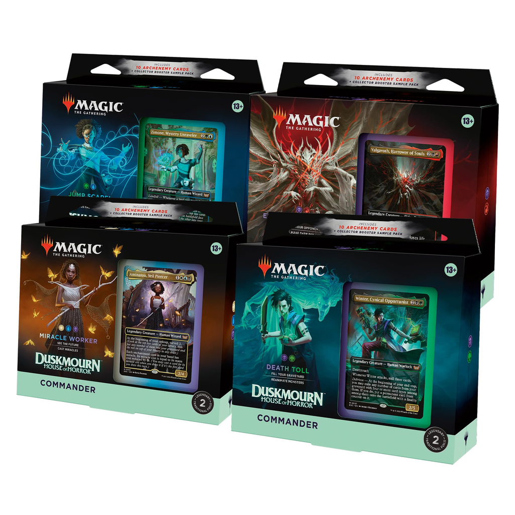 MTG Duskmourn House of Horror Commander Decks