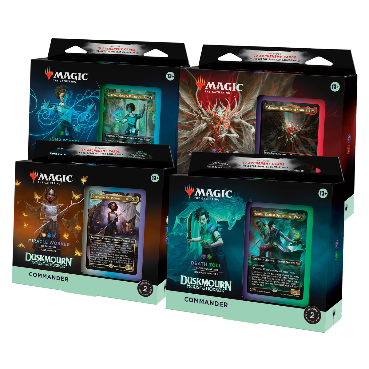 MTG Duskmourn House of Horror Commander Decks