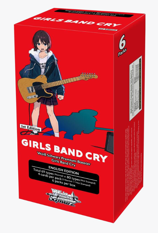 Weiss Schwarz: Girls Band Cry (English) Premium Booster