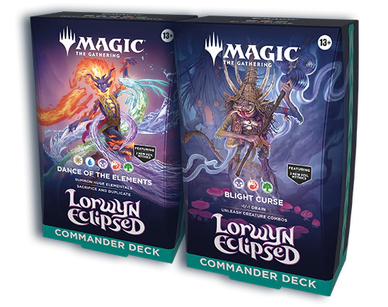 Lorwyn Eclipsed Commander Decks