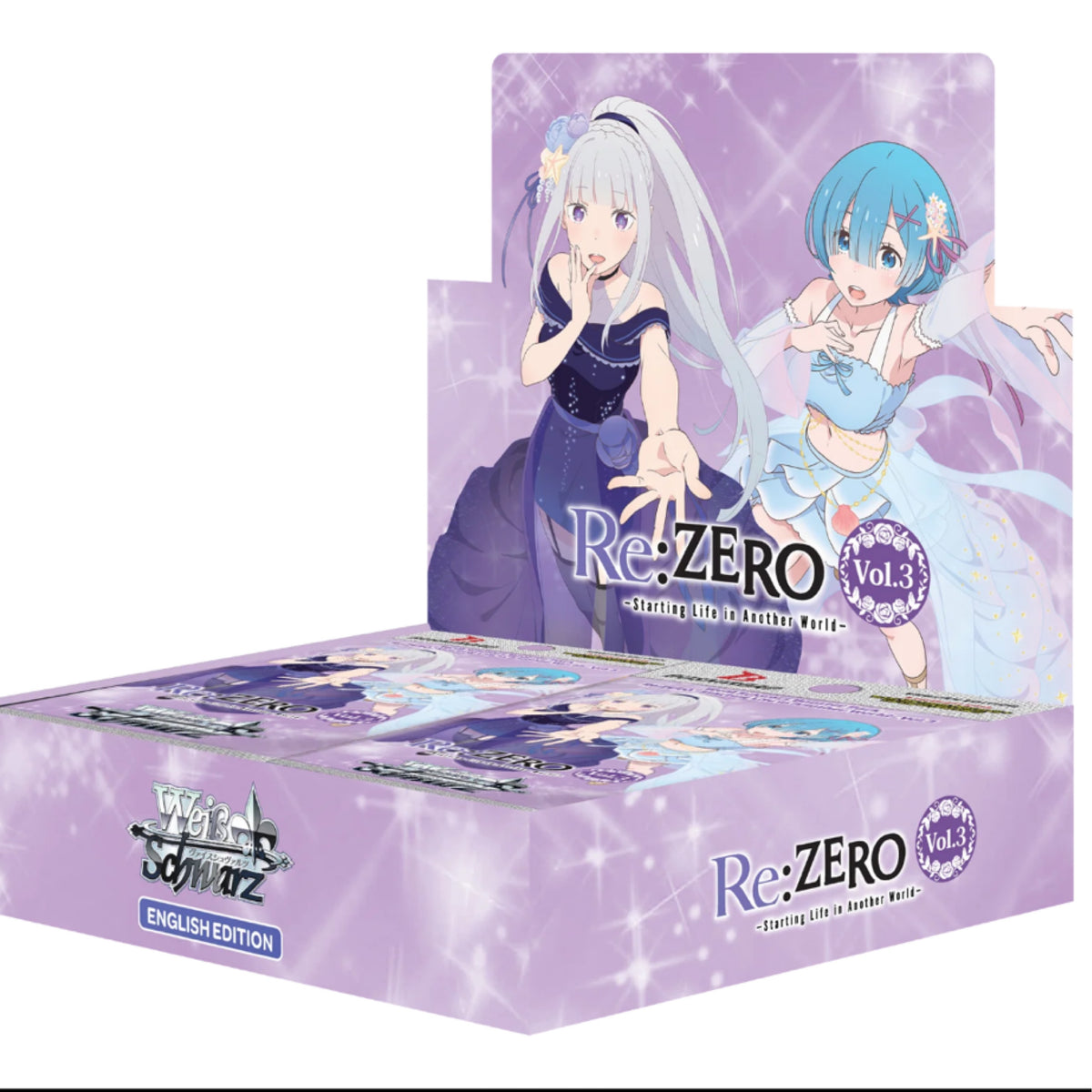 RE:Zero Volume 3 Booster Box Weiss Schwarz
