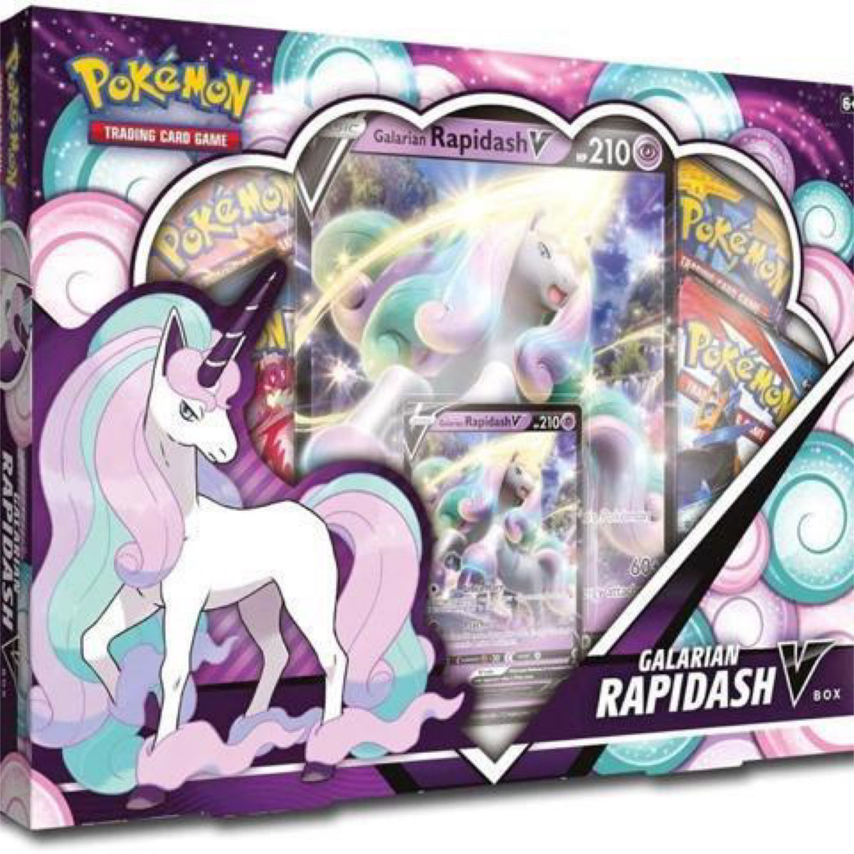 Pokémon TCG: Galarian Rapidash V Box