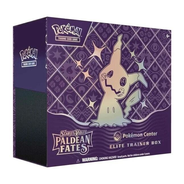 POKEMON CENTER Paldean Fates ETB