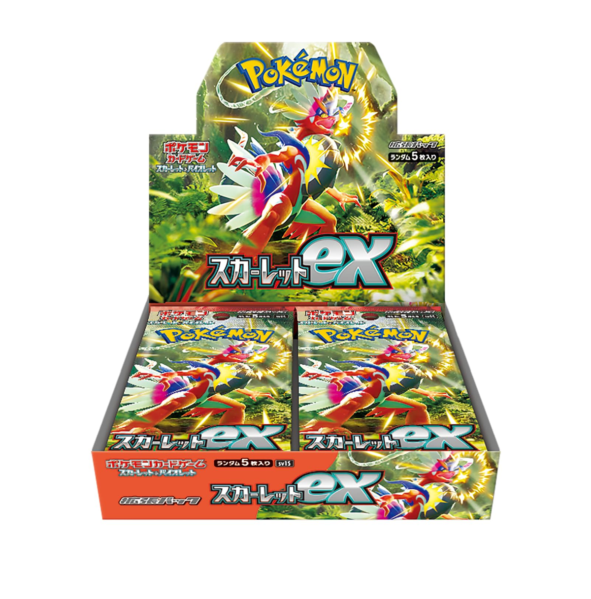 Scarlet Ex Booster Box JP
