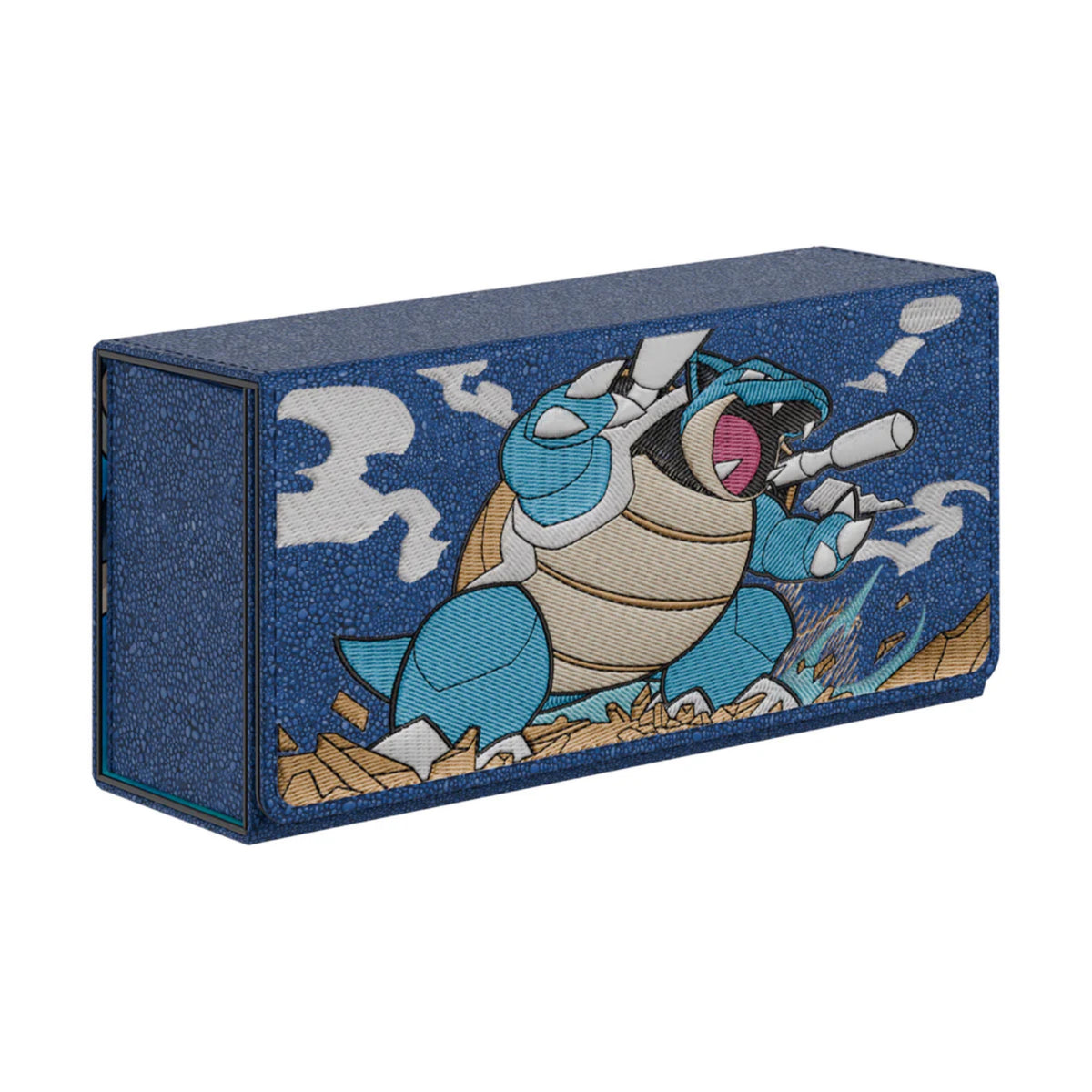 Blue Blastoise EV 2.5 Embroidered Deck Box Dueling Guard