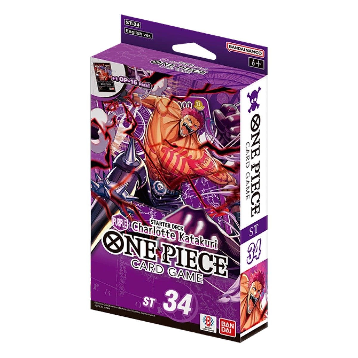 One Piece Card Game Charlotte Katakuri Starter Deck ST34