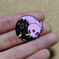 Umbreon & Espeon Enamel Pin