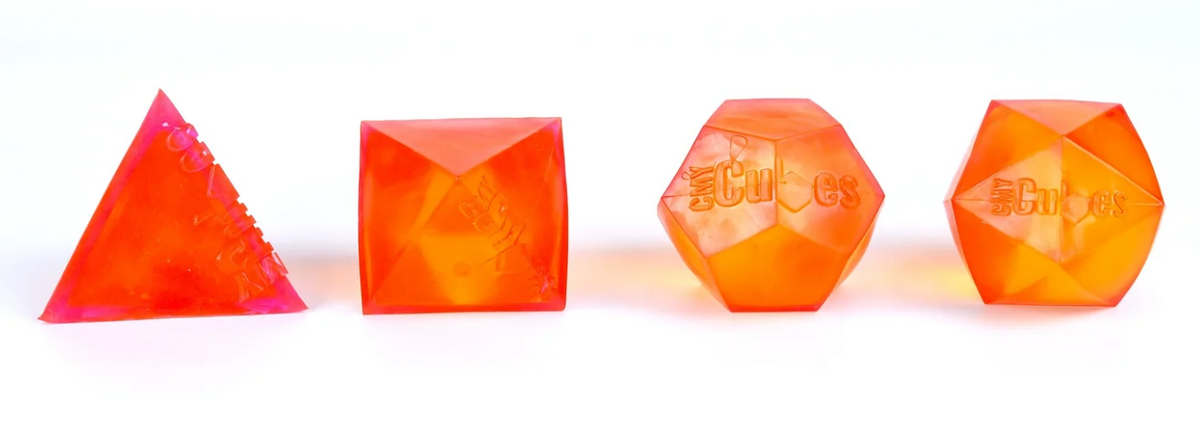 CMY Cubes Polysquish Blind Box Squishy
