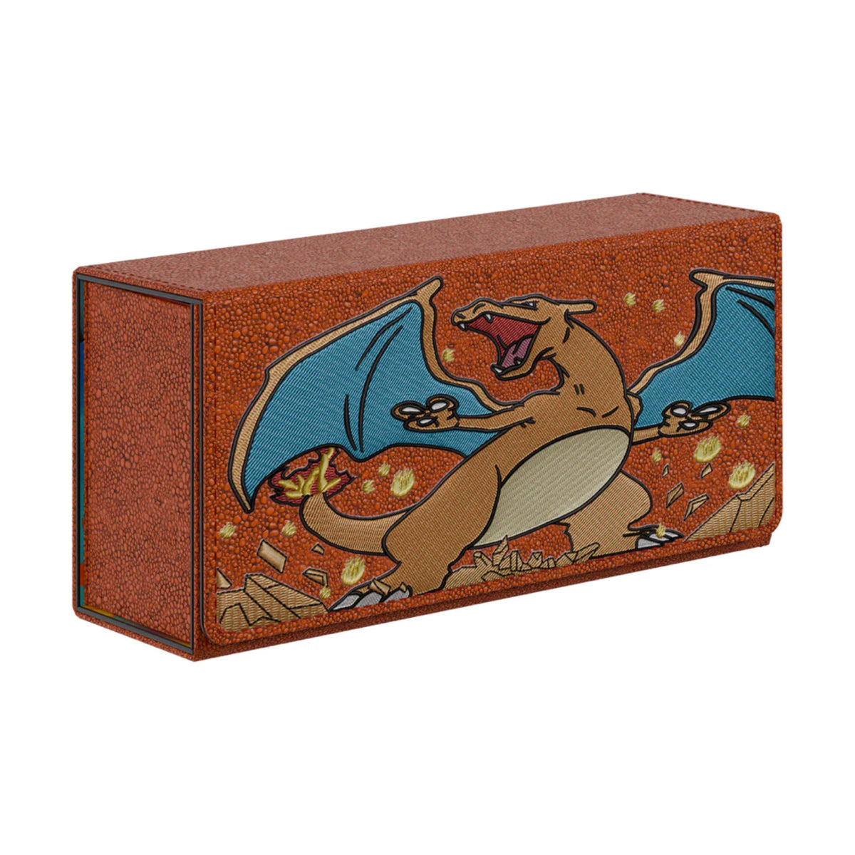 Charizard Red EV Embroidered Box Dueling Guard