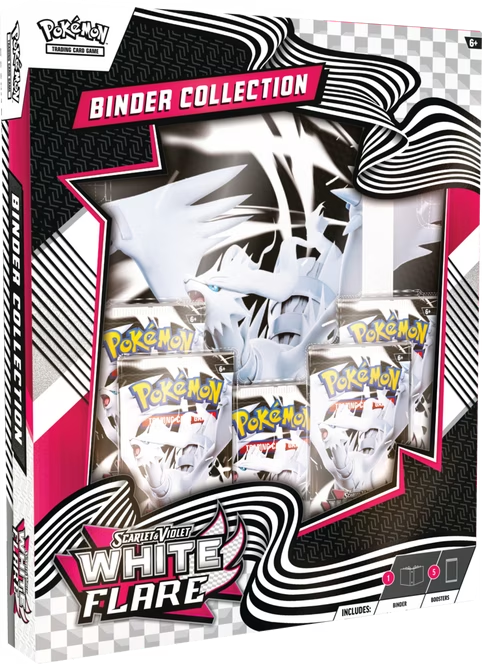 White Flare Binder Collection