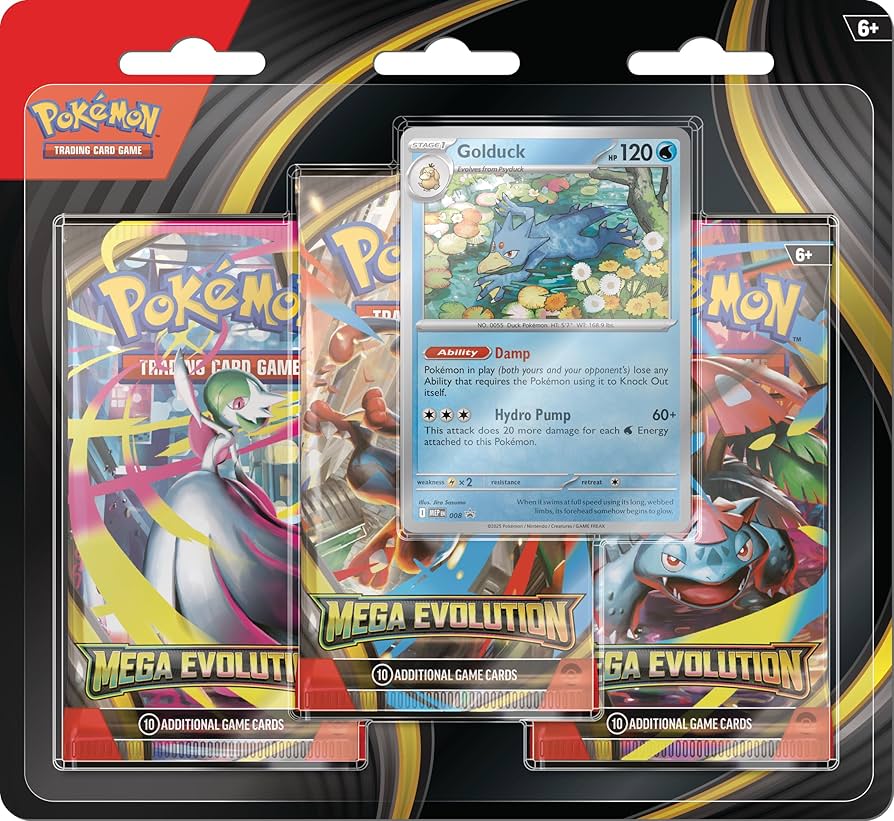 Mega Evo 3pack Blister