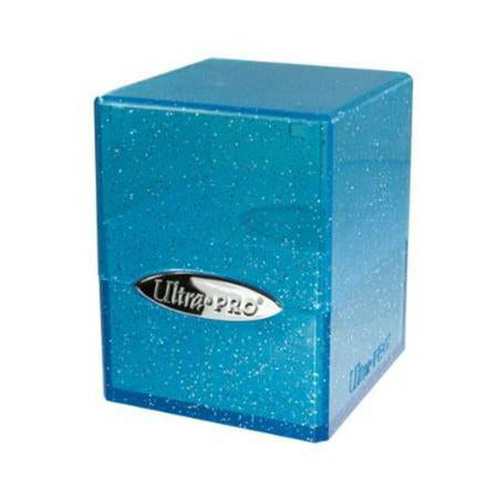 Ultra Pro Blue Glitter Satin Tower Deck Box
