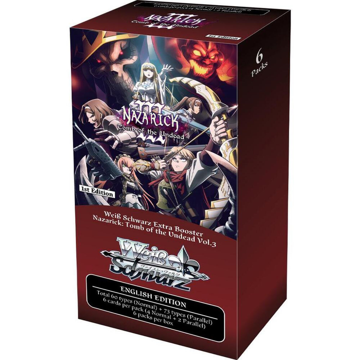 Nazarick: Tomb of the Undead Vol.3 Extra Booster Box - Weiss Schwarz