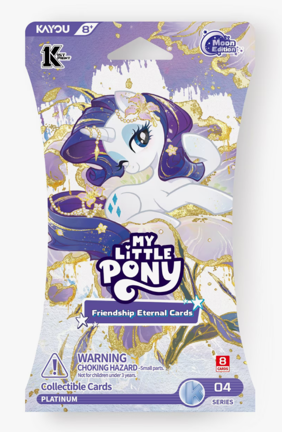 My Little Pony Friendship Eternal Cards Moon Edition 4 Sleeved Booster