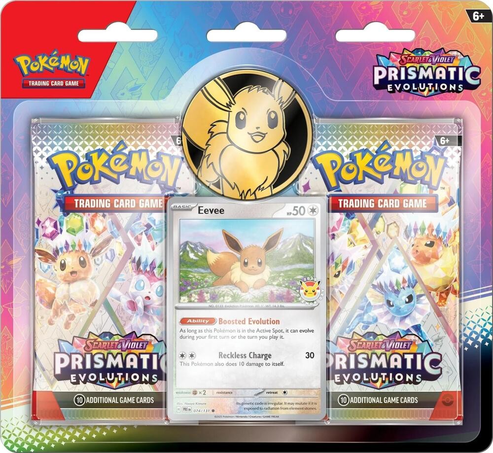 Prismatic 2 Pack Blister (Eevee)