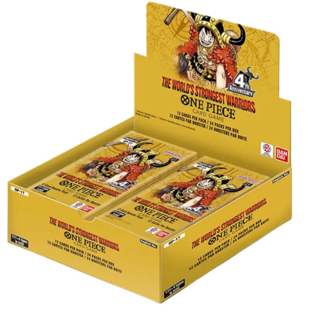 (Limit 2) One-Piece OP17 Booster Box
