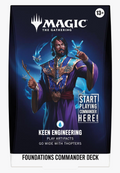 Keen Engineering Magic The Gathering Foundations Commander Deck