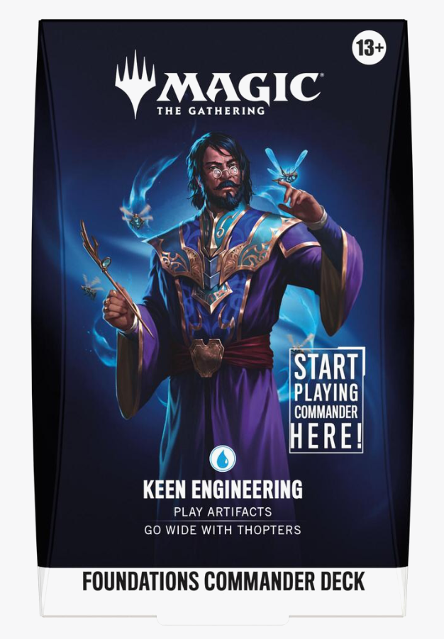 Keen Engineering Magic The Gathering Foundations Commander Deck
