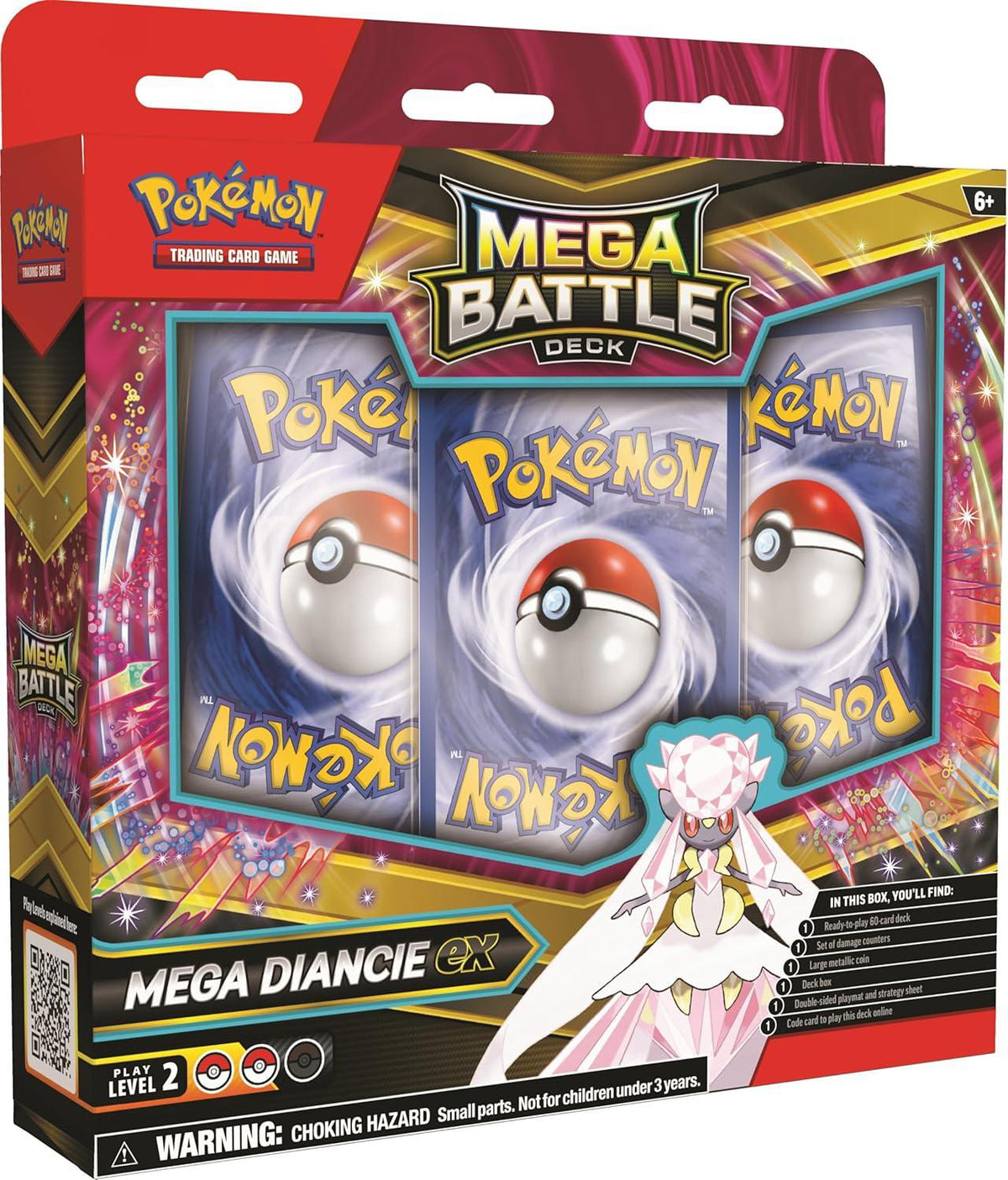Pokémon TCG: Mega Battle Deck Mega Gengar Ex/Mega Diancie Ex