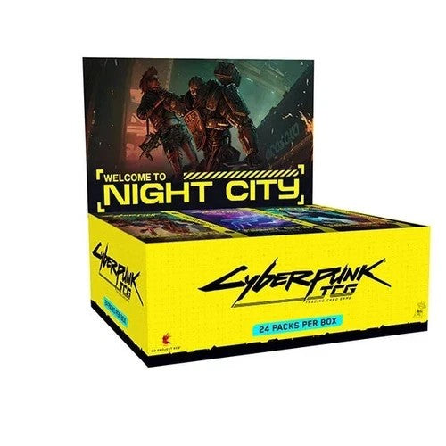 (Limit 2) CYBERPUNK TCG: Welcome to Night City - Retail Booster Box