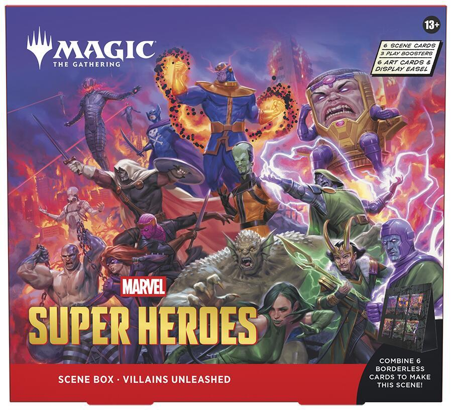 Marvel Superheroes Scene Box