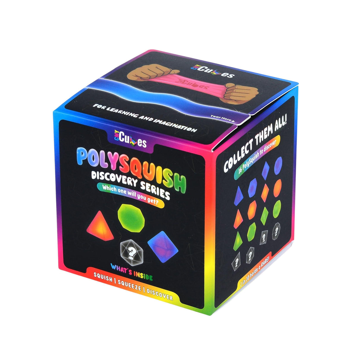 CMY Cubes Polysquish Blind Box Squishy